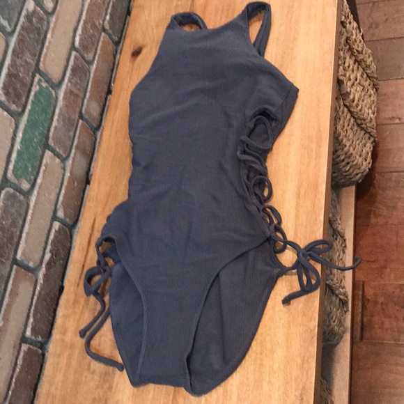 raising wild Other - Raising Wild One Piece In Grey Blue